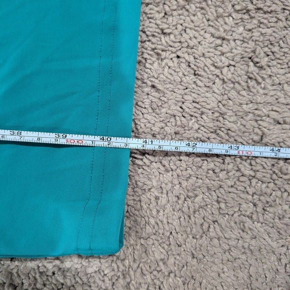 Joseph Ribkoff Teal Dress with Silver Accents - Picture 6 of 16